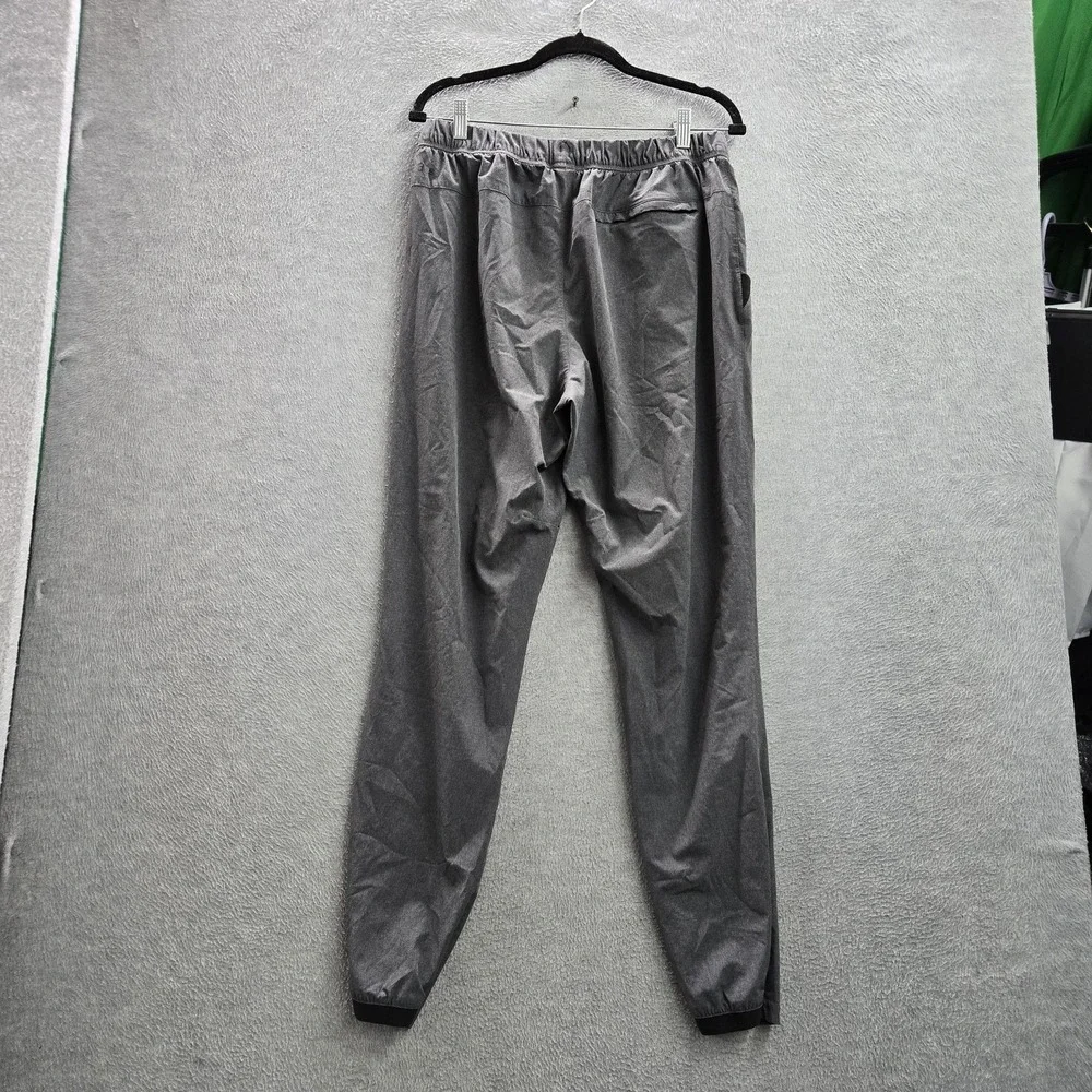Adidas Men Activewear Pants L Gray‎ Jogger AEROREADY Zipper 30